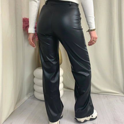 UNICORN Women's leather trousers black s m l