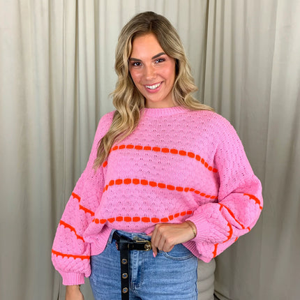 UNICORN Women's pink knitted sweater m