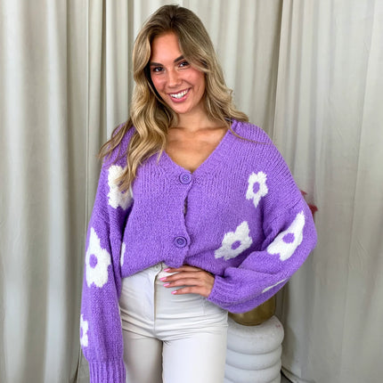 UNICORN Women's sweater purple m