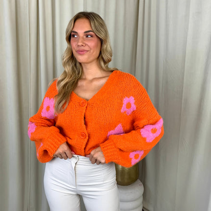 UNICORN Women's orange sweater m