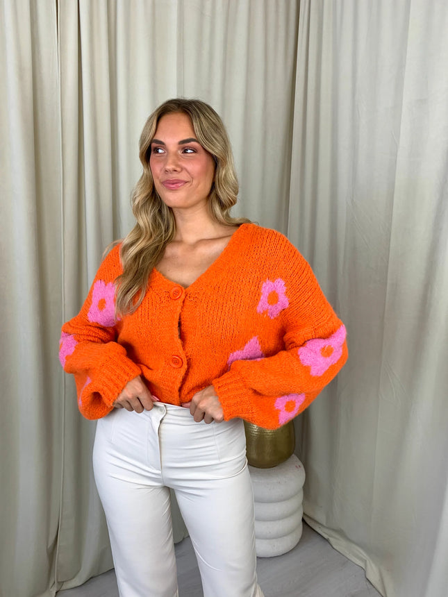 UNICORN Women's orange sweater m
