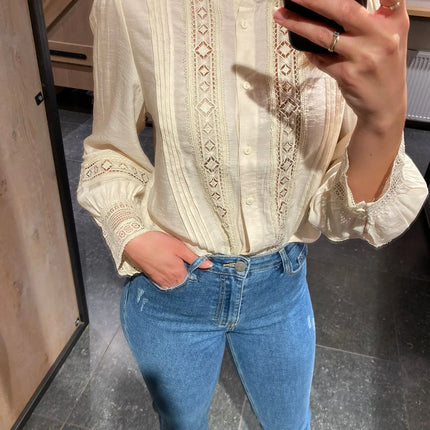 UNICORN Women's blouse beige s m l
