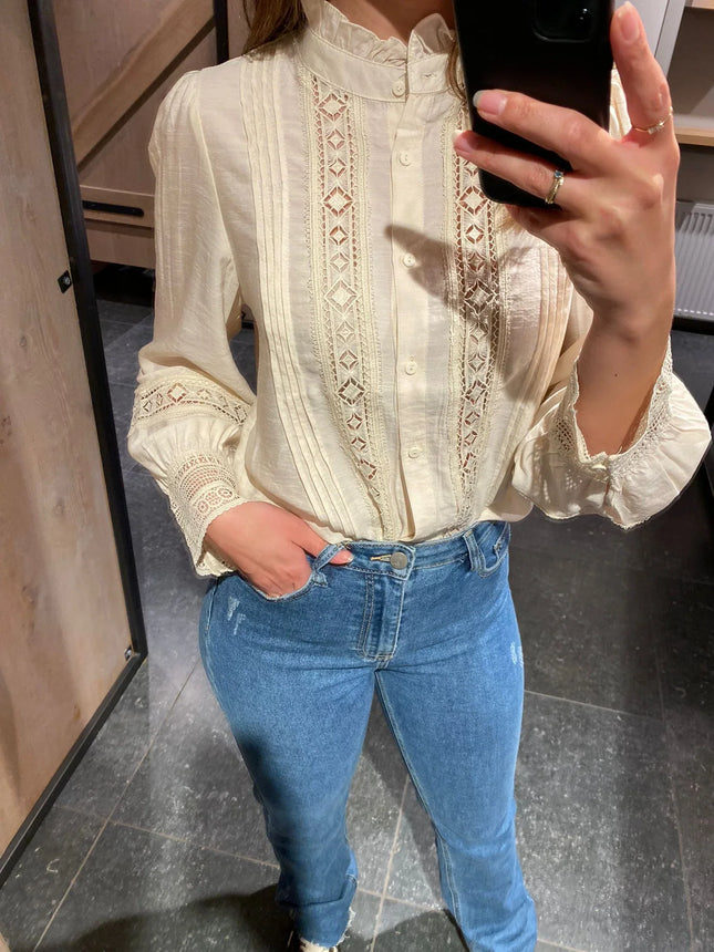 UNICORN Women's blouse beige s m l
