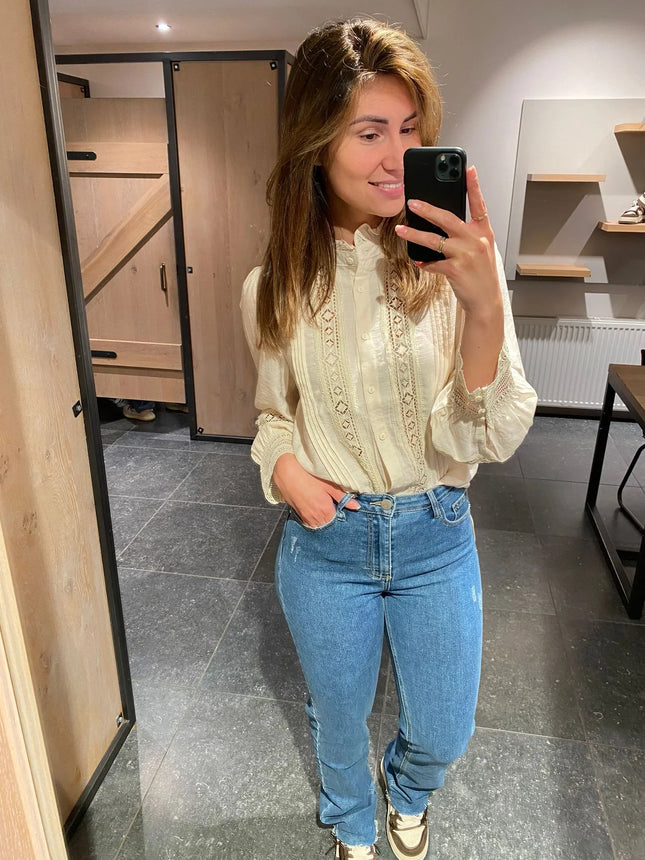 UNICORN Women's blouse beige s m l