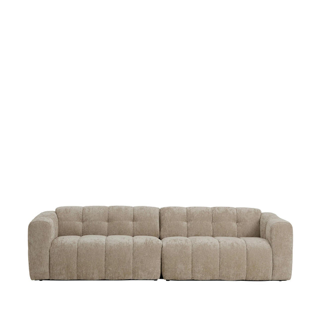 UNICORN Lina 4-seater sofa beige 296 x 95 x 77 cm