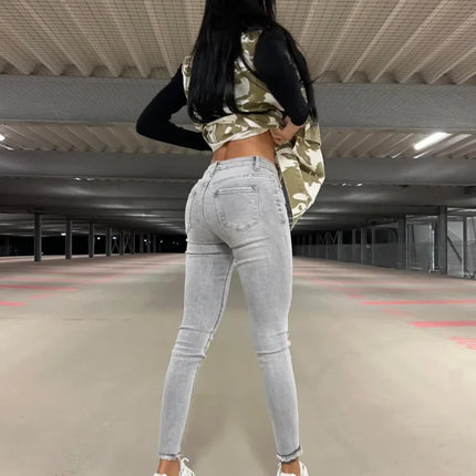 UNICORN Women's skinny jeans light grey xs s m l xl