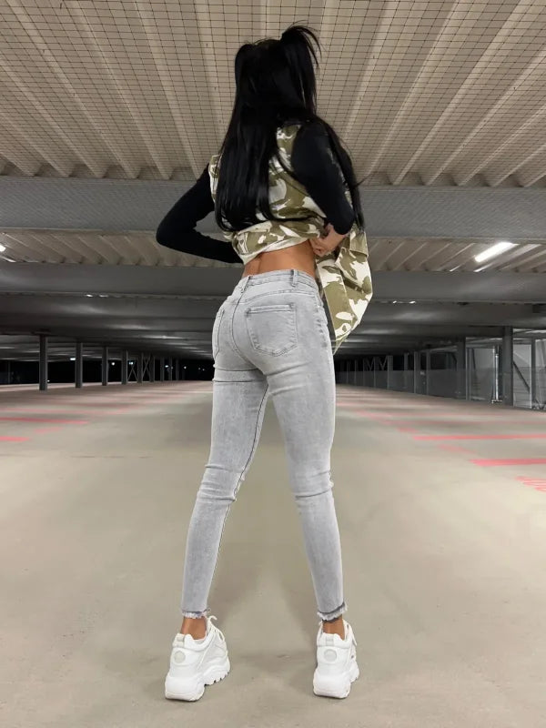UNICORN Women's skinny jeans light grey xs s m l xl