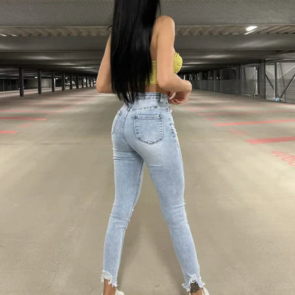 UNICORN Women's skinny jeans blue xs s m l xl