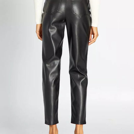 UNICORN Women's trousers black leather look xs s m l xl