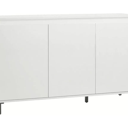 UNICORN Sideboard wall unit modern high-gloss white Width 138 cm Depth 40 cm Height 84 cm