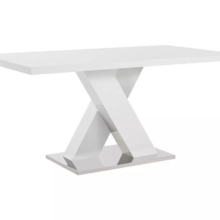 UNICORN Dining table color white Width 160 cm Depth 90 cm Height 76 cm
