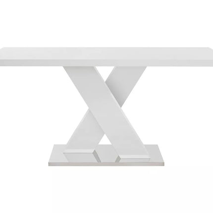 UNICORN Dining table color white Width 160 cm Depth 90 cm Height 76 cm