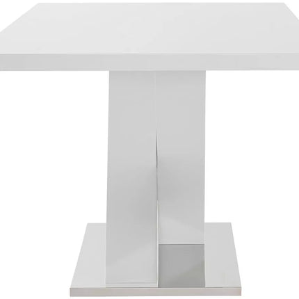 UNICORN Dining table color white Width 160 cm Depth 90 cm Height 76 cm