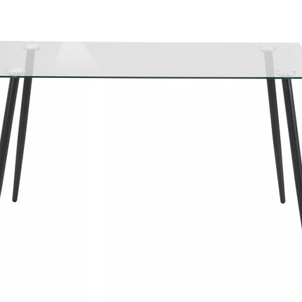 UNICORN Dining table glass Width 140 cm Depth 80 cm Height 76 cm