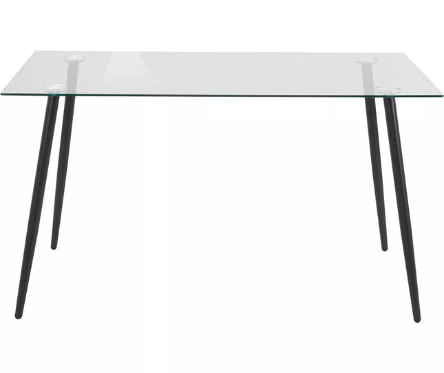 UNICORN Dining table glass Width 140 cm Depth 80 cm Height 76 cm