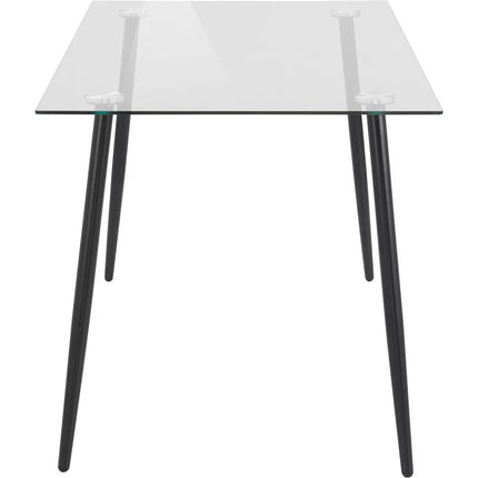 UNICORN Dining table glass Width 140 cm Depth 80 cm Height 76 cm