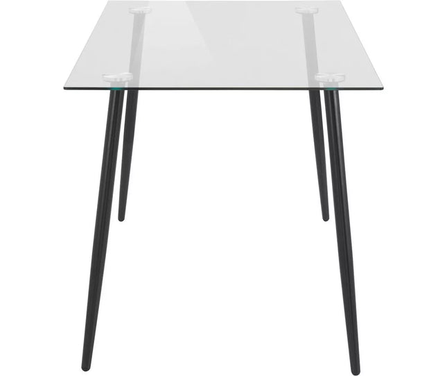 UNICORN Dining table glass Width 140 cm Depth 80 cm Height 76 cm