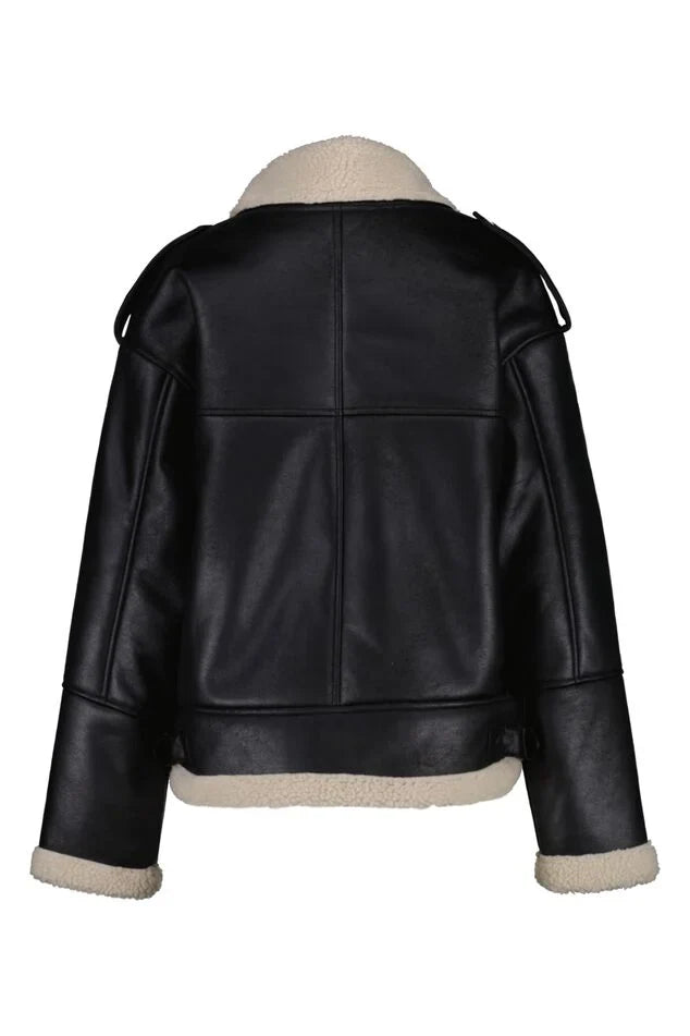 UNICORN Women's leather jacket dark brown xs s m l xl