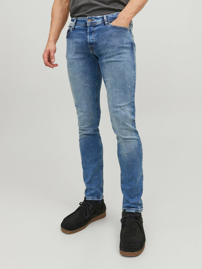 UNICORN Men's long jeans slim fit blue xs s m l xl xxl