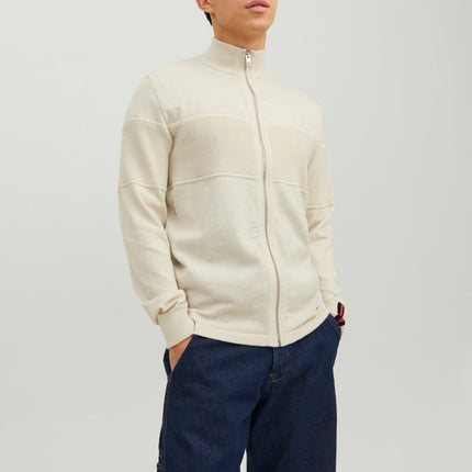 UNICORN men's knitted turtleneck sweater hoodie with high collar beige navy blue xs s m l xl xxl