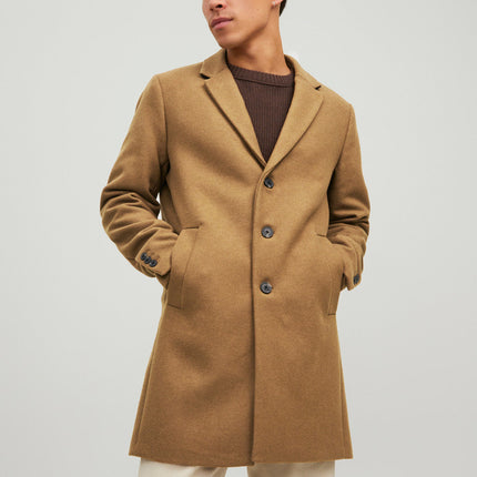 UNICORN men's long coat business with buttons light gray brown dark brown dark gray dark green xs s m l xl xxl