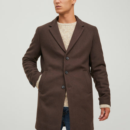 UNICORN men's long coat business with buttons light gray brown dark brown dark gray dark green xs s m l xl xxl