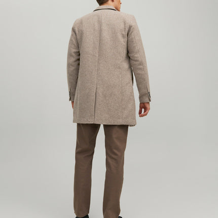 UNICORN men's long coat business with buttons light gray brown dark brown dark gray dark green xs s m l xl xxl