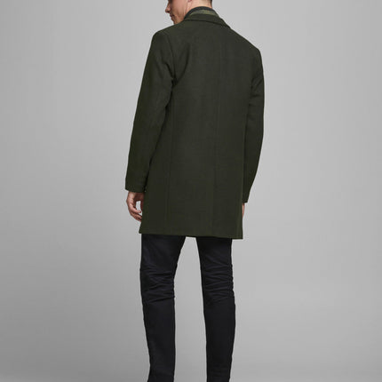 UNICORN men's long coat business with buttons light gray brown dark brown dark gray dark green xs s m l xl xxl