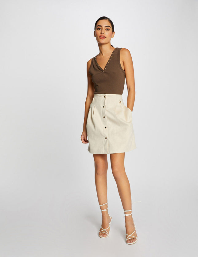 UNICORN Women's skirt beige xs s m l xl xxl
