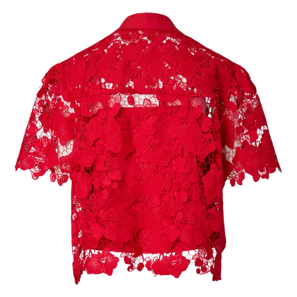 YAS Gala blouse poinsettia rood