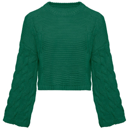 UNICORN Women's sweater beige green one size