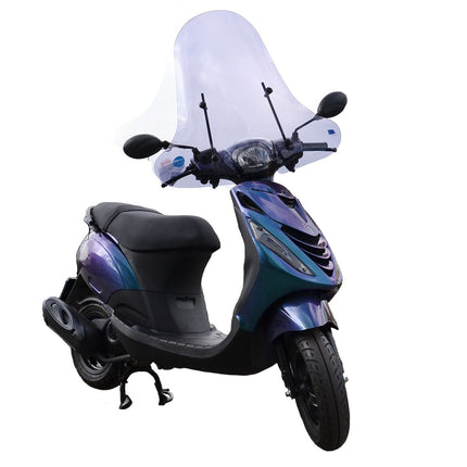 Piaggio Zip Kappenset SP 5 delig Cameleon Paars Blauw Mat Glans 2005 t/m 2023
