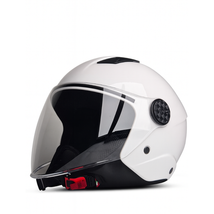 Helmet vito jet uno gloss white