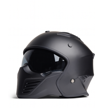 UNICORN Helmet vito jet bruzano mat black