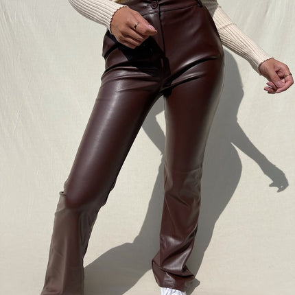 UNICORN Women's trousers dark brown s m l