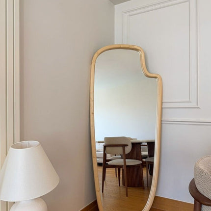Lene – Organische Houten Spiegel 180x80 cm