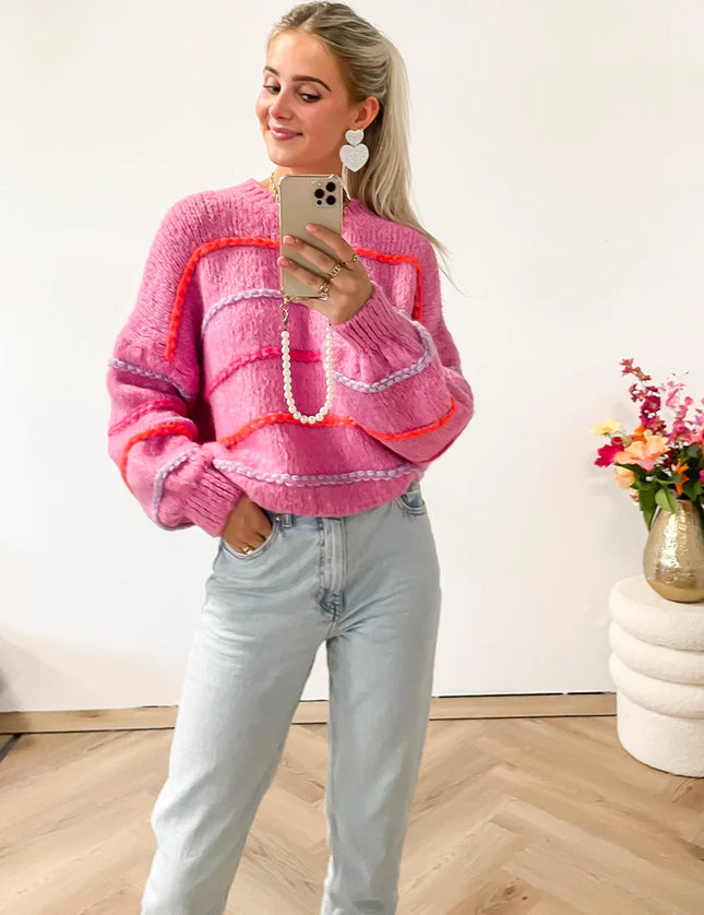 UNICORN Women's sweater pink s m l xl
