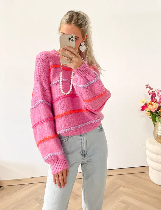 UNICORN Women's sweater pink s m l xl