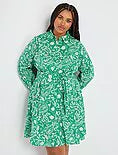 UNICORN Women's shirt dress floral print xl xxl xxxl xxxxl