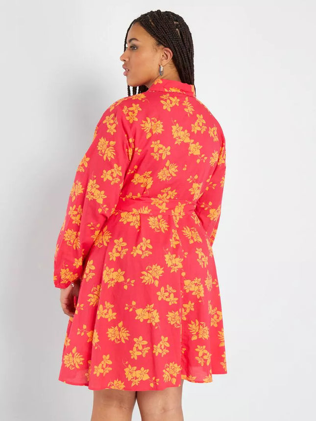 UNICORN Women's shirt dress floral print xl xxl xxxl xxxxl