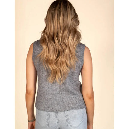 UNICORN Woman's Top Gilet grey xs s m l xl