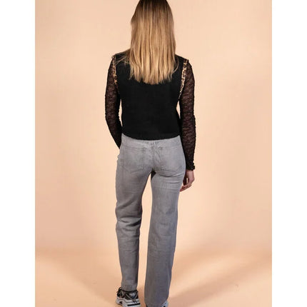 UNICORN Women's jeans straight leg gray xs s m l xl