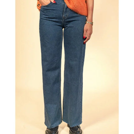 UNICORN Women's jeans wide leg dark denim XS S M L XL