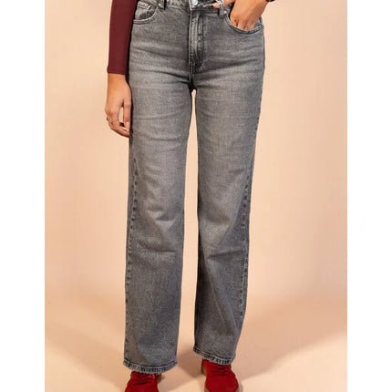 UNICORN Women's jeans wide leg gray xs s m l xl