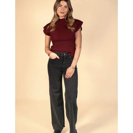 UNICORN Women's jeans wide leg black xs s m l xl