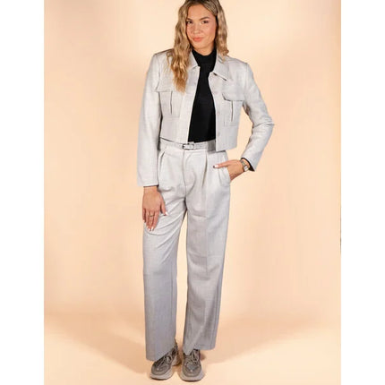 UNICORN Women's trousers light gray s m l