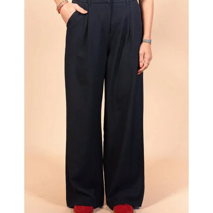 UNICORN Women's trousers navy blue s m l