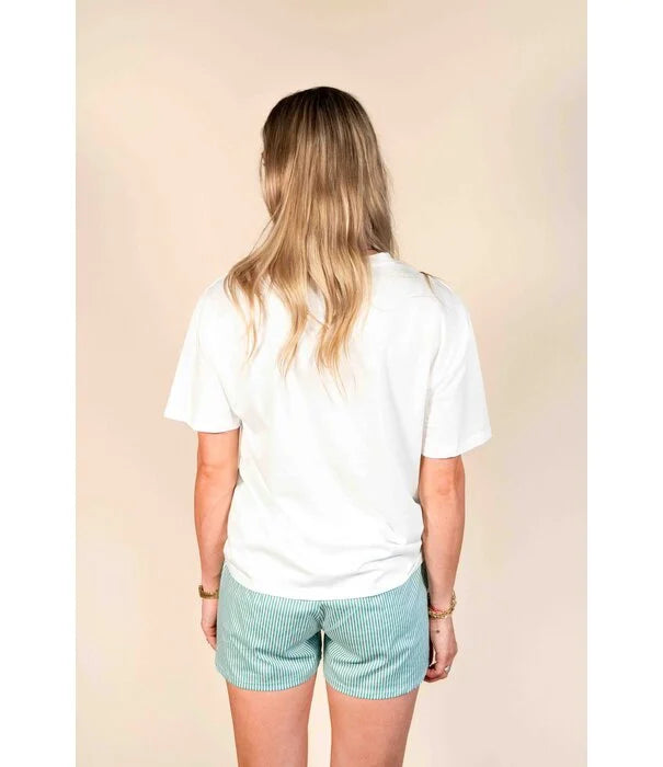 UNICORN Women's Top T-shirt white/green XS S M L XL