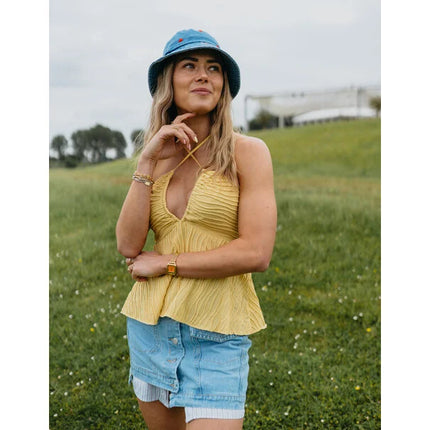 UNICORN Women's Shirt Top yellow s m l