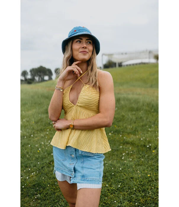 UNICORN Women's Shirt Top yellow s m l